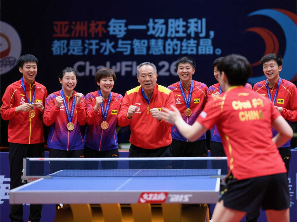 亚洲杯双赛齐发 国乒女单全胜四强 男单强势占三席